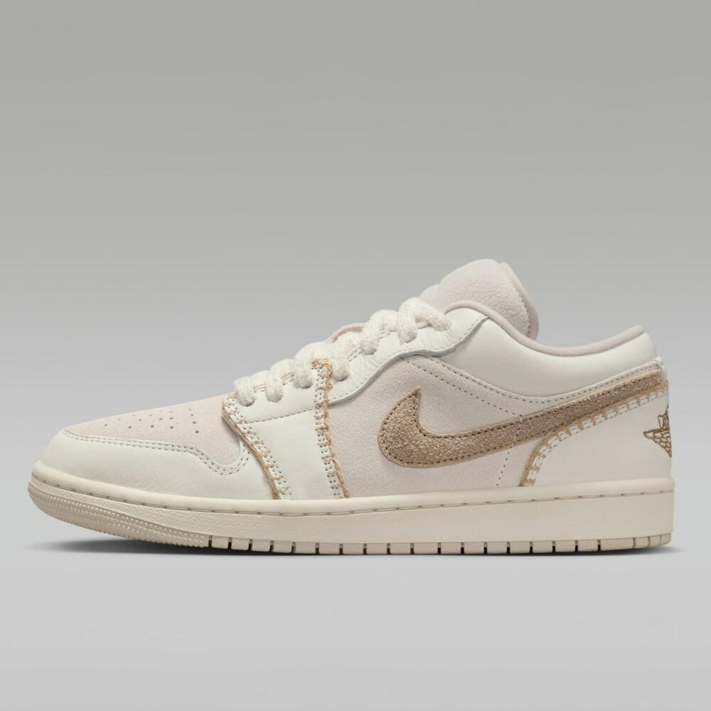 New! Air Jordan Womens Air Jordan 1 Low Hemp Women Size 9